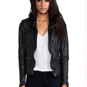 Muuba Sirius Lamb Leather Biker Jacket